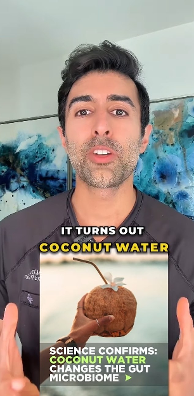Dr Sood said that the findings show that coconut water could support gut health in patients with inflammatory bowel disease