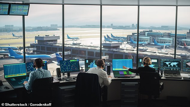 More than one million passengers had their flights cancelled after air traffic controllers in France walked out for four days earlier this month (Stock Image)