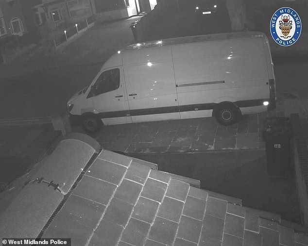 During the shooting, a camera at the front of the address was damaged in attempt to conceal the identities of the gang