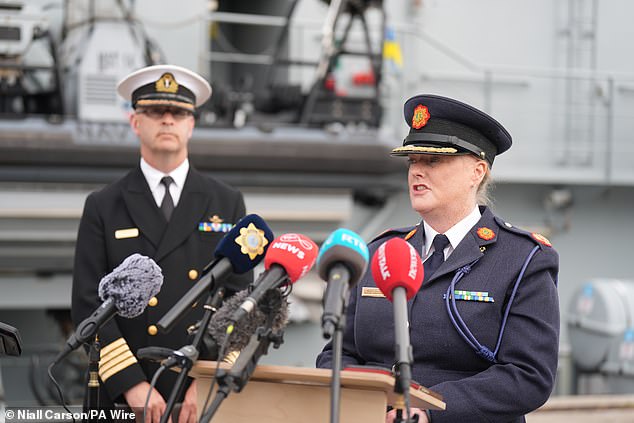 Assistant Commissioner for Organised and Serious Crime Angela Willis (above) said the investigation showed the Irish State's commitment to tackle organised crime
