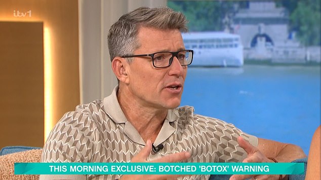 Ben and Cat told viewers how of 2,000 people surveyed, 15% had to attend hospital following their Botox injections