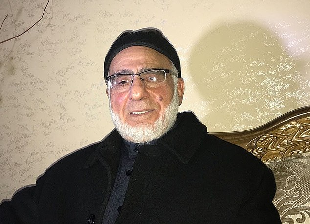 It's believed that the youngster's grandfather is the founder of Hamas, Ibrahim al-Yazouri (pictured)