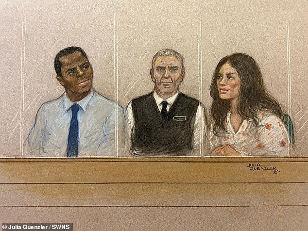 The couple shook their heads in disbelief in the dock at the Old Bailey as they were found guilty of manslaughter by gross negligence of their daughter Victoria