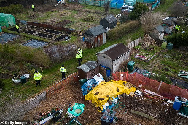 Five police forces joined the hunt, devoting 1,000 officer hours at a cost of £500,000 to find the child's body after the pair refused to cooperate when they were arrested near Brighton