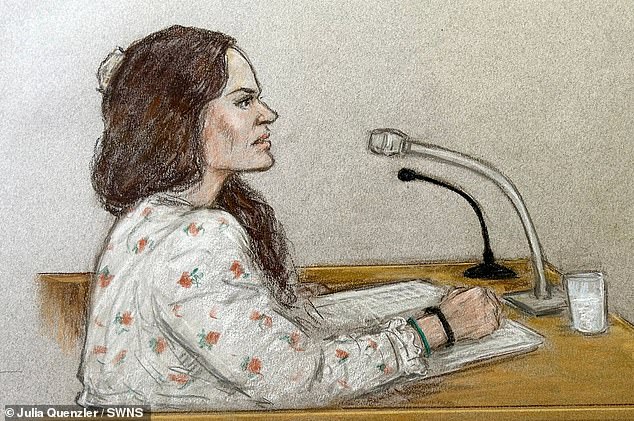 Marten was unaware of her lover's previous crimes and his time spent in jail when they met in 2016, keeping it secret until after they had a spiritual marriage in Peru and had their first child