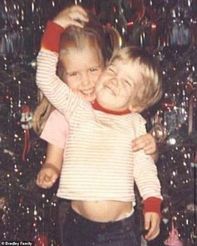 Brad and Amy, who grew up in Virginia, were not only siblings but also 'really good friends'