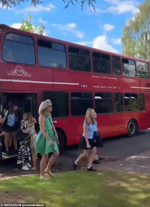 The Britain's Got Talent judge, went all out for the bash as she rented out a VIP bus for her 13-year-old daughter and all her school friends as she heads into Year 9 in September