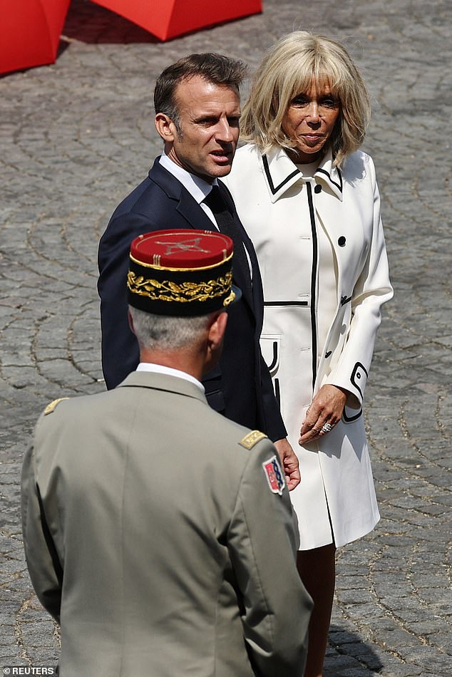 Disinformation on Macron's gender has circulated on social media for years. Her 24-year age difference with President Emmanuel Macron has also attracted much comment