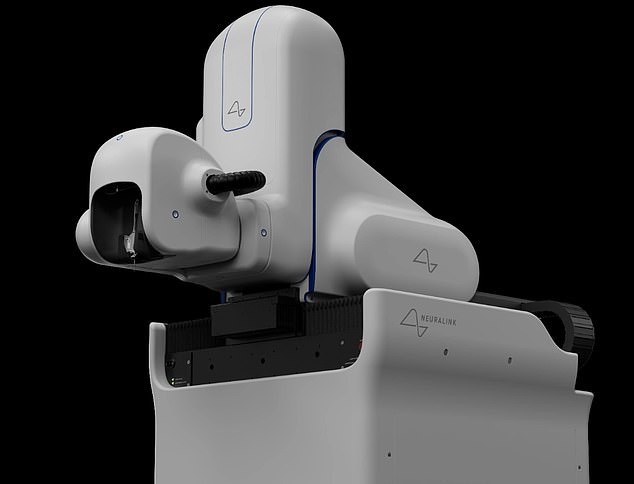 The procedure is minimally invasive, and the implant is placed by a specially designed robot
