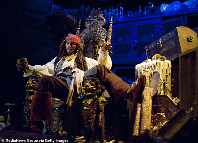 Many Disney goers couldn't believe their eyes when barricades went up outside the Pirates of the Caribbean ride as K9 units stood guard