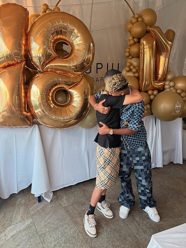 Yamal's father had shared images from the a seperate event earlier in the day with his son