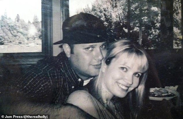 Jane, pictured with her deceased husband, believed without question that Stephen would have supported her decision. Far from trying to erase his memory or their past, she saw this as a way to strengthen their shared faith