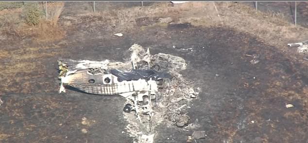 The pilot and co-pilot, both Dutch, also died when a small aircraft exploded into a fireball moments after take-off
