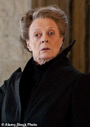 Smith seen as Professor McGonagall in Harry Potter And The Deathly Hallows: Part 2 (2011)