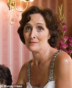 Fiona Shaw, pictured, played the original character in the film franchise