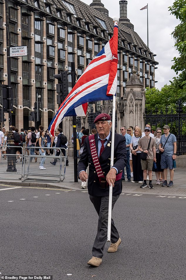The blazers, berets and regimental ties were out in force, including contingents of old boys from the Fusiliers, the Royal Artillery and, outnumbering all the rest, the Parachute Regiment