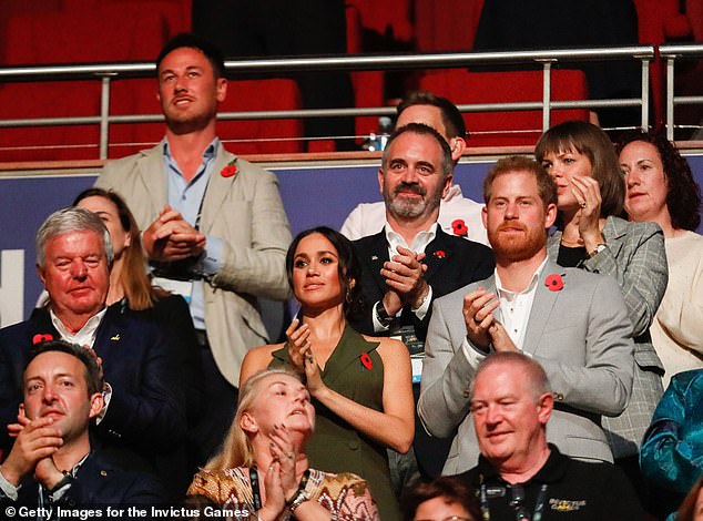 King Charles is pictured with Mr Andreae in November 2024