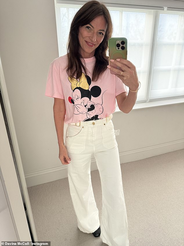 Davina was diagnosed with a colloid cyst, a rare type of benign brain tumour in November and underwent a six-hour operation