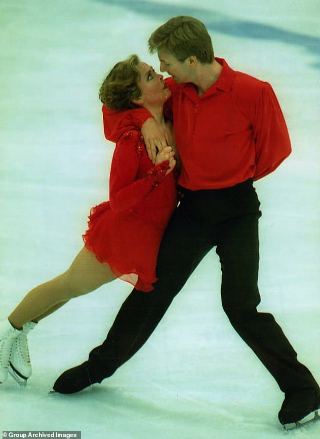 Christopher has however in the past explained that their 'unique' relationship is 'not like brother and sister' nor like 'husband and wife'. Both pictured skating when they were younger