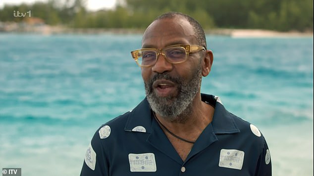 The new series, which coincides with 50th anniversary of Jaws, sees a bunch of famous faces, who are terrified of the sea, face their fears (Lenny Henry pictured)