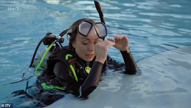 The BBC actress, who plays nurse Trixie in Call The Midwife, previously revealed she has a lifelong phobia of the ocean