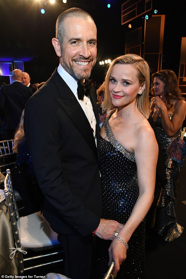 The Legally Blonde star officially filed for divorce from second husband Jim Toth back in April 2023, a week after announcing the end of their marriage - pictured 2020