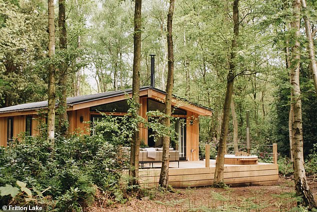 The 115 lodges at the resort, owned by Lord Somerleyton, sell for up to £350,000 and are set in secluded locations in the 5,000-acre grounds. Owners pay £8,000 annual ground rent which gives them access to a clubhouse with a bar, restaurant, outdoor pool, gym, tennis and volleyball courts and shop