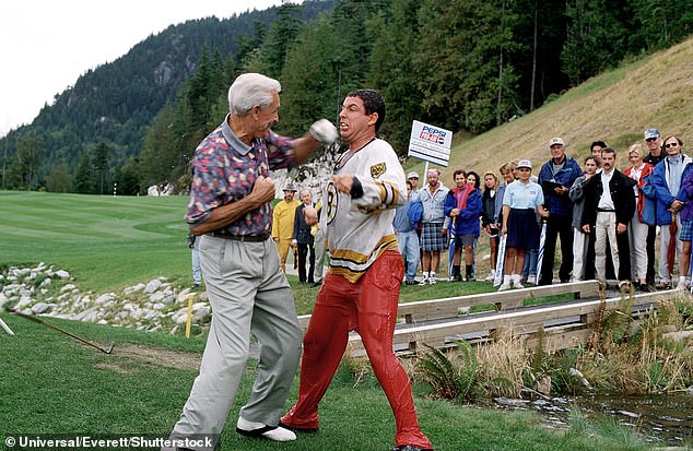 Located roughly 40 minutes from Vancouver, it is best known for being featured in the 1996 Happy Gilmore film (pictured: Adam Sandler fighting Bob Barker in the movie)