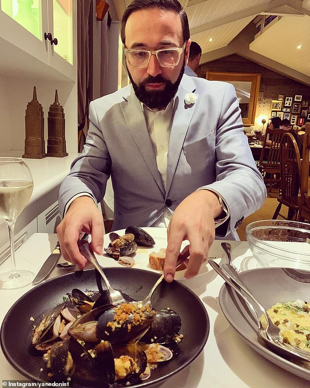 Yane's Instagram is filled with photos of food and trips to art exhibits and concerts throughout Melbourne, as well as a trip to the Australian Open in 2020