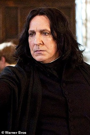 Alan seen as Snape in Harry Potter And The Chamber Of Secrets (2002)