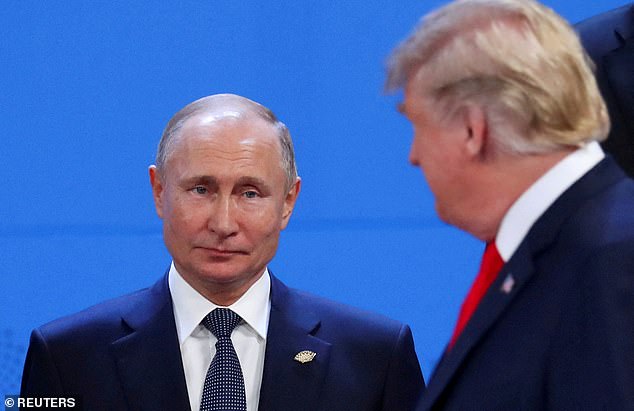 Asked whether he trusted Putin, Trump took a long pause before replying: 'I trust almost nobody, to be honest with you'