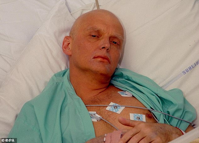 Mr Baker was part of the team that investigated the poisoning of Mr Litvinenko (pictured) in 2006