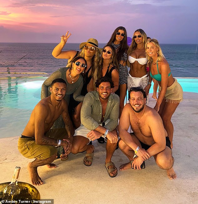 'We came here with high expectations because we had seen on social media that everyone was having such a lovely time. Lovely places to eat and beaches, and lovely gyms and coffee shops' (The cast of TOWIE pictured in Bali in 2024)
