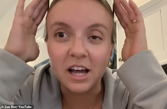 At the time of her second botch-job, Zoe told her followers that it was 'worse than last time'