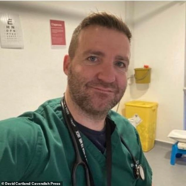 The hearing was told Dr Ranj had never met or worked with Cartland (pictured) but became aware of him in January 2023, because of his online behaviour directed at him and others