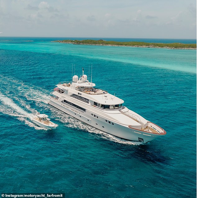 Paige had been working on luxury motor yacht Far From It, which was docked at Harbour Island in the Bahamas