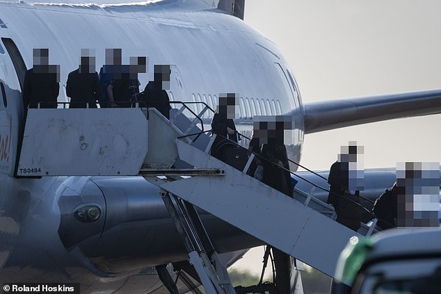 Unmarked government charter planes have been landing at airports, including Stansted and RAF Brize Norton, packed with hundreds of Afghans