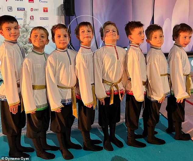 Putin is said to have slipped up in an interview when when he said he enjoys watching movies with his 'little ones'