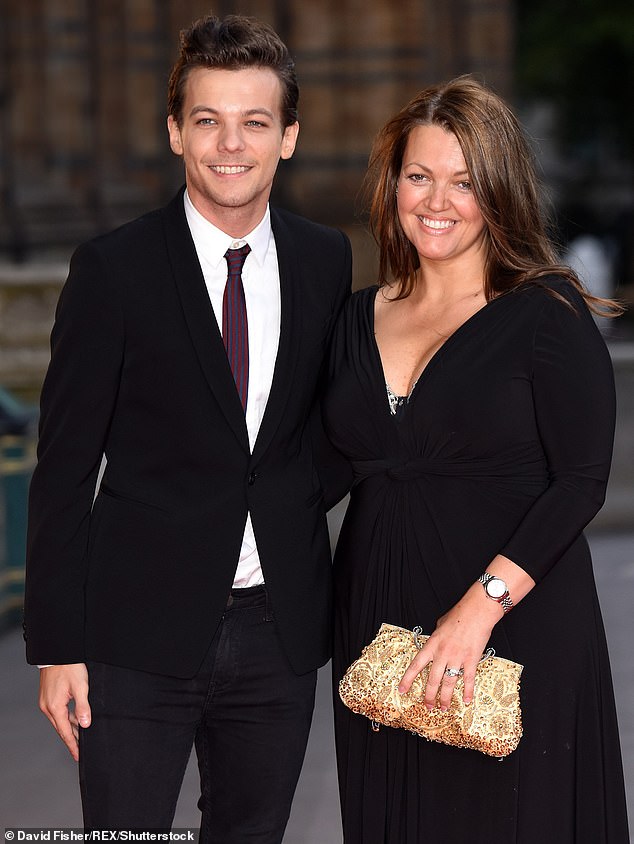 Louis tragically lost his mum Johannah Deakin in 2016 to leukaemia when she was just 43 years old (seen in 2015)