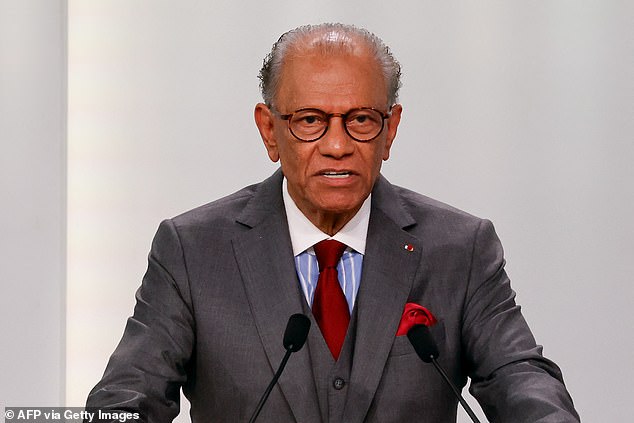 Mauritius will use almost £500million of the UK payments to help clear its national debt. This will allow PM Navin Ramgoolam (pictured) to abolish income tax entirely for 81 per cent of employed Mauritians and raise minimum salaries.