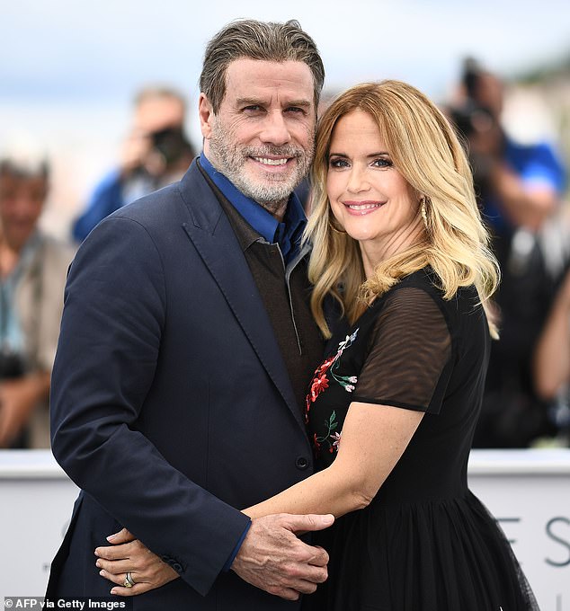 Scientologist devotee John Travolta's wife Kelly Preston (pictured) died after a battle with breast cancer in Clearwater in 2020