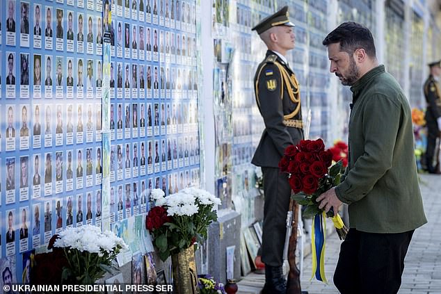 Ukraine's President Volodymyr Zelensky is pushing for more American weapons