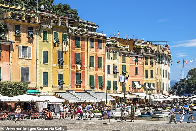 Starting today, travellers in Portofino will no longer be able to walk through the town barefoot, in swimwear, or topless - or sit in the piazza in any of these conditions