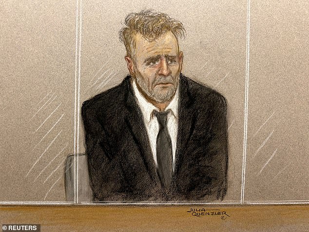 Doyle is seen appearing in the dock at Liverpool Magistrates' Court on May 30