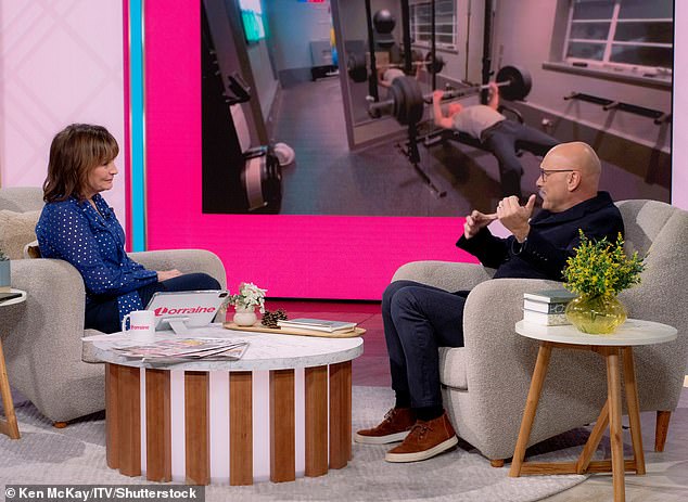 Speaking about the scandal, Lorraine said: 'Gregg Wallace has released a statement, many statements. He's tried to get ahead of this a lot and he's said many, in my opinion, inappropriate things' (pictured together in 2024)
