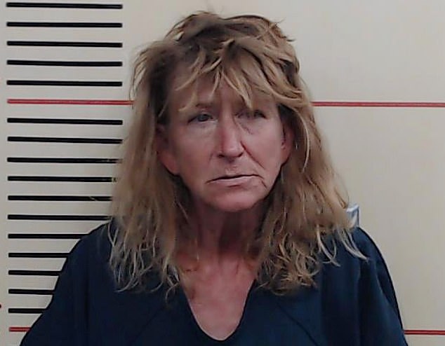 The Parker County Sheriff's Office said they set up the drug deal after being notified of her alleged intentions by an unknown source, Stanley is seen here in her county jail mugshot