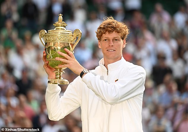 Sinner's triumph was his first at Wimbledon and made him the first player to beat Alcaraz in a Grand Slam final