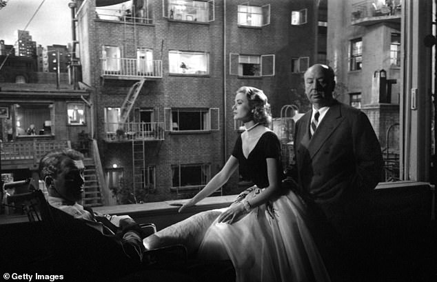 Grace Kelly starred opposite James Stewart in Alfred Hitchcock’s 1954 thriller Rear Window, a stylish suspense classic that cemented her status as a Hollywood icon