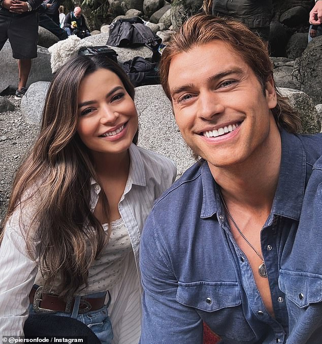 The actor is portraying the leading male heartthrob in the movie, which also stars former Nickelodeon actress Miranda Cosgrove