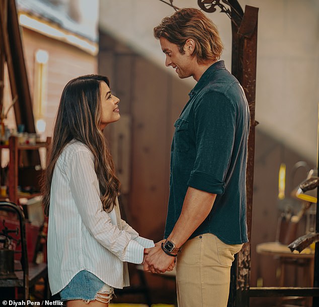 Janeen Damian - who directed the Netflix project - gushed about the 'chemistry' between the two leading stars